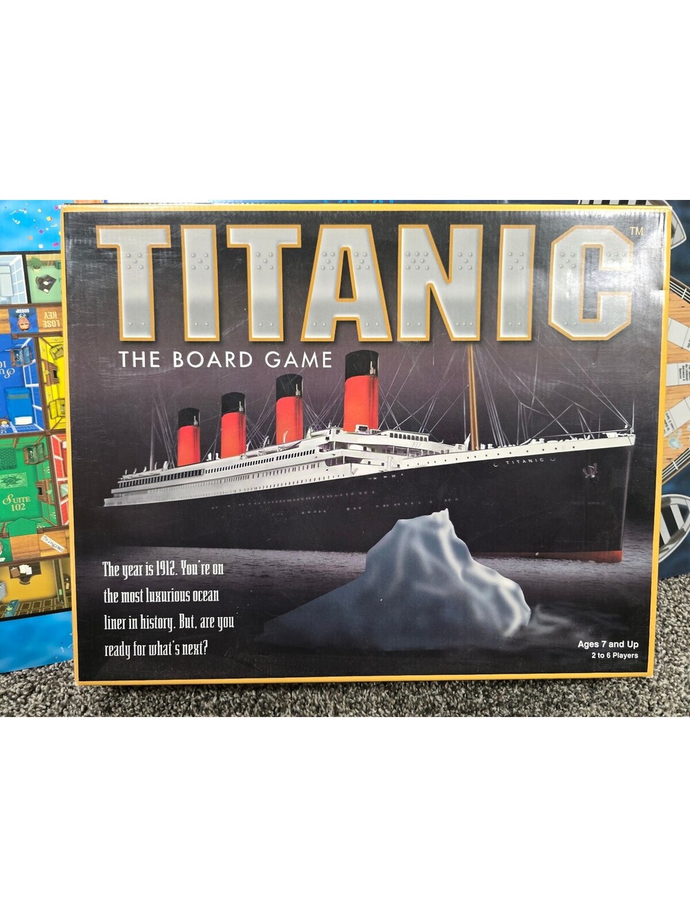 Titanic The Board Game by Universal Games 1998